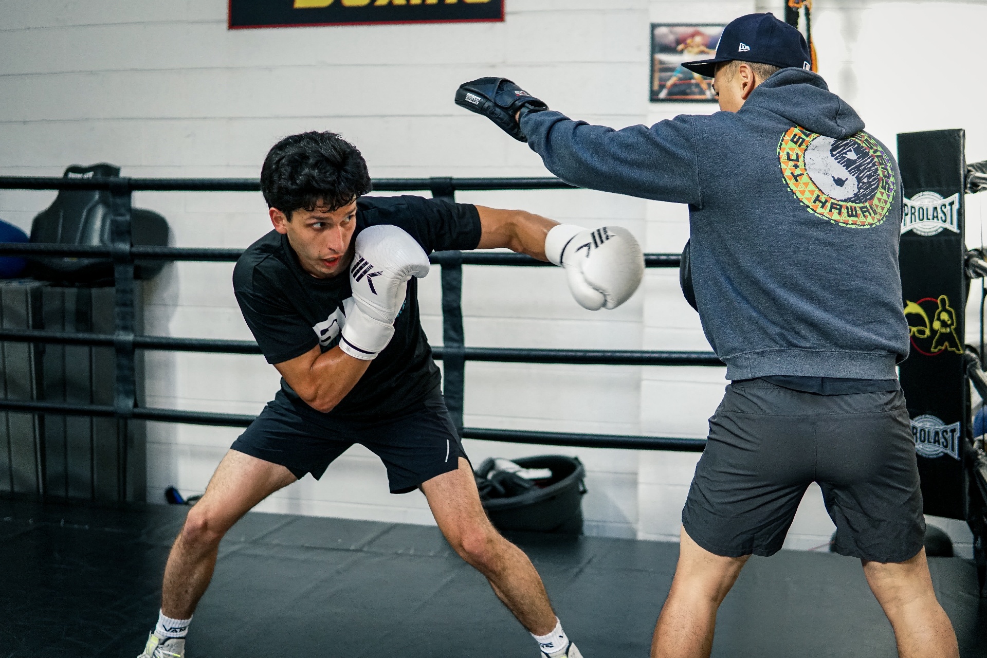 Coach Bakr at Boxing With Bakr in Palo Alto